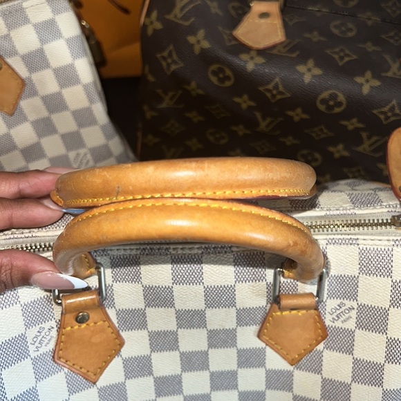 🤍 Louis Vuitton Speedy 25 Azur 🤍 - Picture 5 of 12